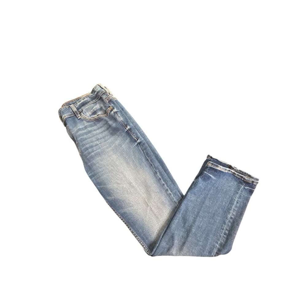 Guess Men's Blue Denim Slim Straight Jeans 36x30